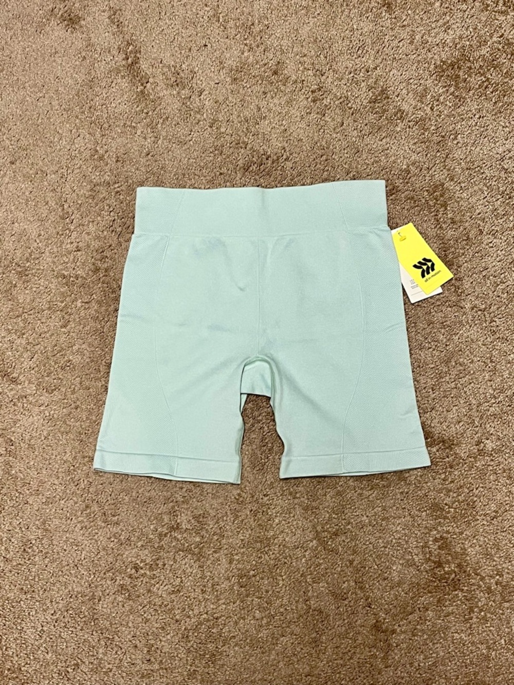 all in motion Mint Green Stretch Bike Shorts